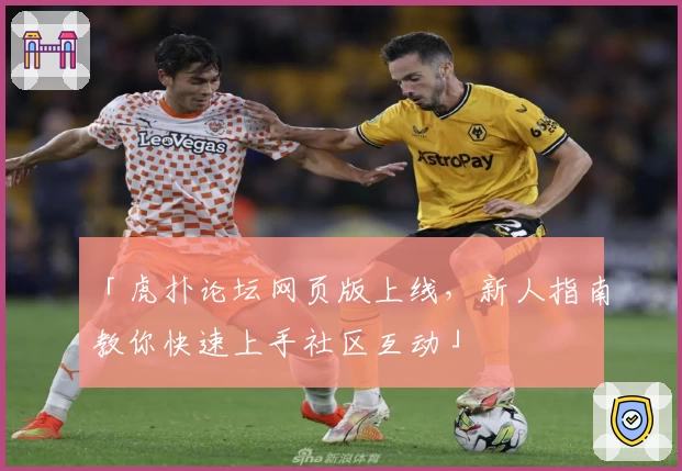 「虎扑论坛网页版上线，新人指南教你快速上手社区互动」